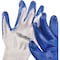 Global Industrial Coated Gloves, Polyester, Cotton, Rubber, Latex, Blue, XL 708355XL - alternate 5